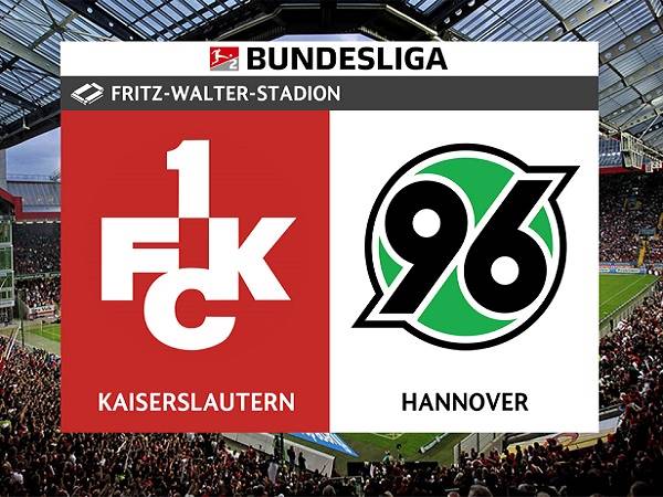 Tip kèo Kaiserslautern vs Hannover – 01h30 16/07, Hạng 2 Đức