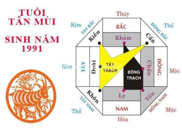 Tổng quan về tuổi Tân Mùi 1991