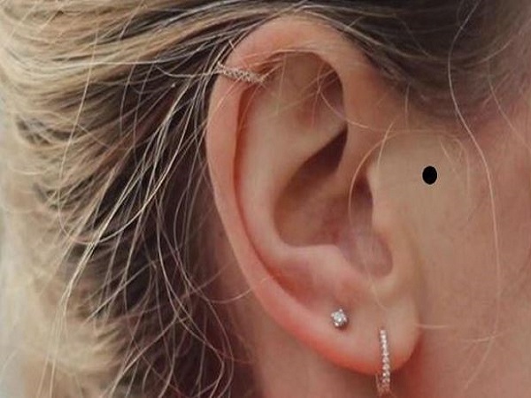 Nốt ruồi mỹ nhân ở cạnh tai – tướng quý phú và quyền lực